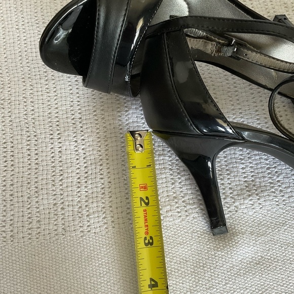 Bandolino Black Stiletto Heels with Minimalist Straps - Picture 5 of 10